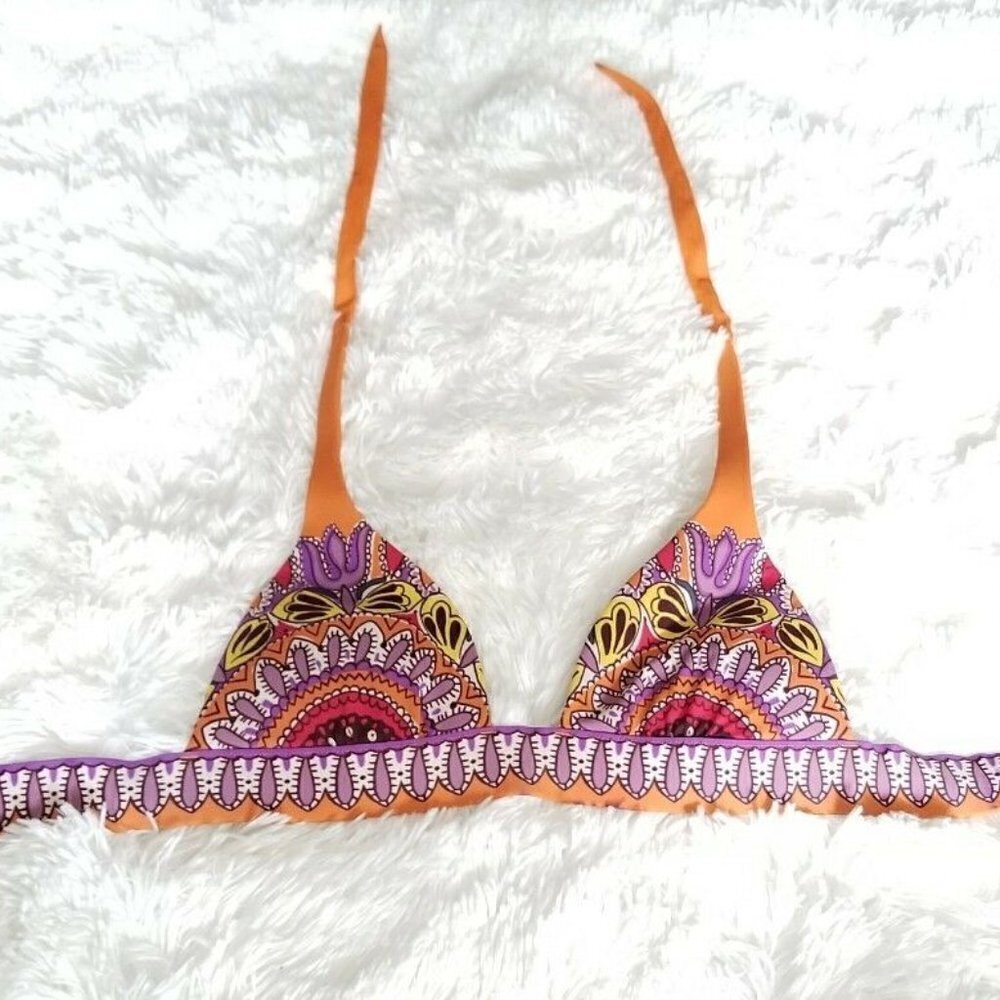 Victoria's Secret Small Printed Padded Push Up Bik